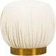 TOV Furniture Tulip Bouclé Ottoman-0