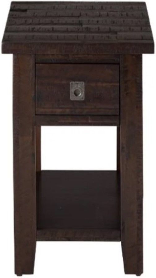 Jofran Inc. Kona Grove Brown Chairside Table-2