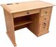 TEI Harvest Brown 42" Flat Top Desk-0
