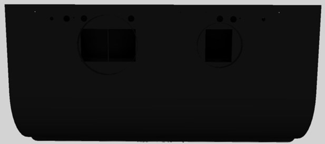 Vent-A-Hood® 42" Black Retro Style Under Cabinet Range Hood-2