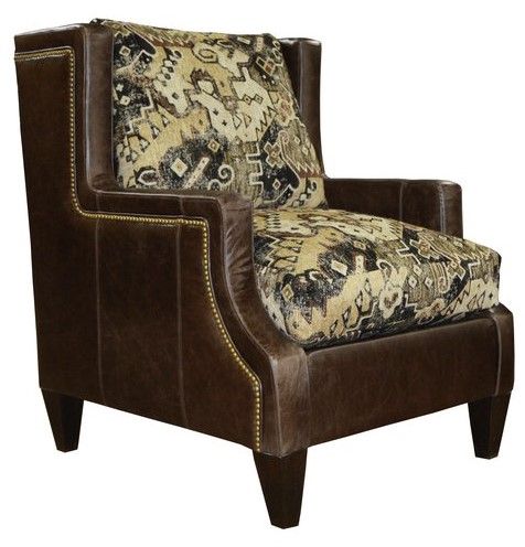 Marshfield Furniture Montana (Leather) Dark Brown Chair-0