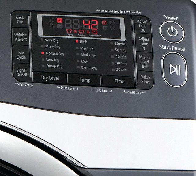 Samsung 7.5 Cu. Ft. White Front Load Gas Dryer-2