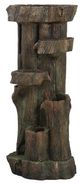 A & B Home Brown 5-Tier Outdoor Decorative Tree Water Fountain-0