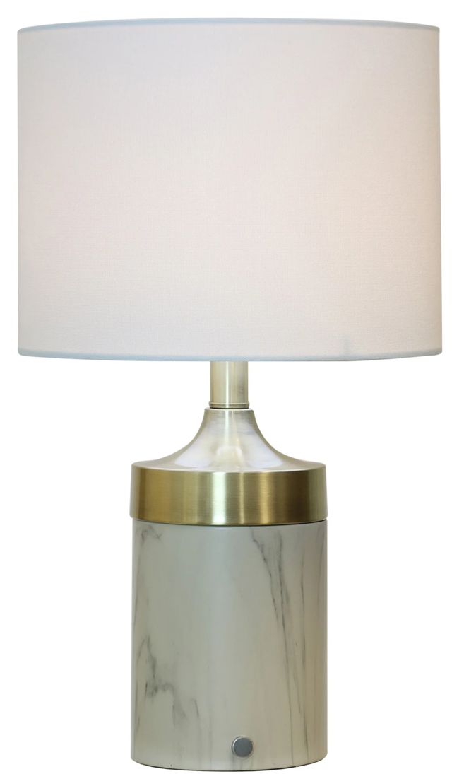 Stylecraft Plated Brass Table Lamp-2