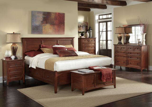 A-America® Westlake Cherry Brown 6-Drawer Chest-1
