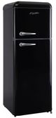 Epic® 22" 7.5 Cu. Ft. Retro Black Top Freezer Refrigerator-3