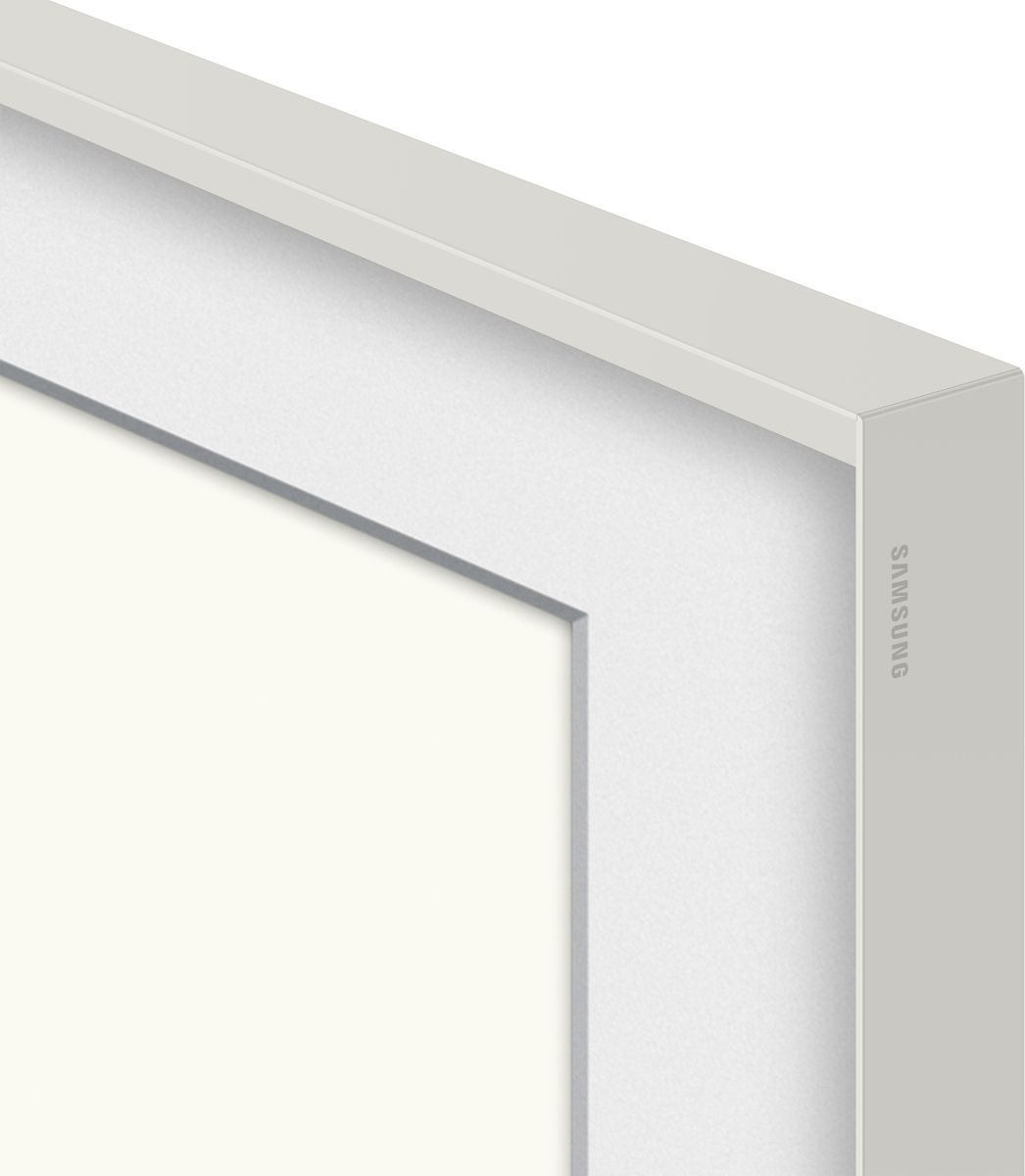 Samsung The Frame Customizable 55" Beveled White Bezel