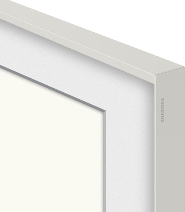Samsung The Frame Customizable 55" Beveled White Bezel-0