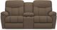 La-Z-Boy® Morrison Cappuccino Power Reclining Loveseat with Headrest and Console-1