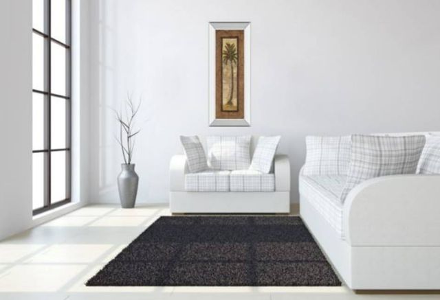 Classy Art Global View I by Charlene Olson Mirror Framed Wall Art-3