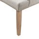 Olliix by Madison Park Lucas	Light Grey Button Tufted Captain Accent Chair-2