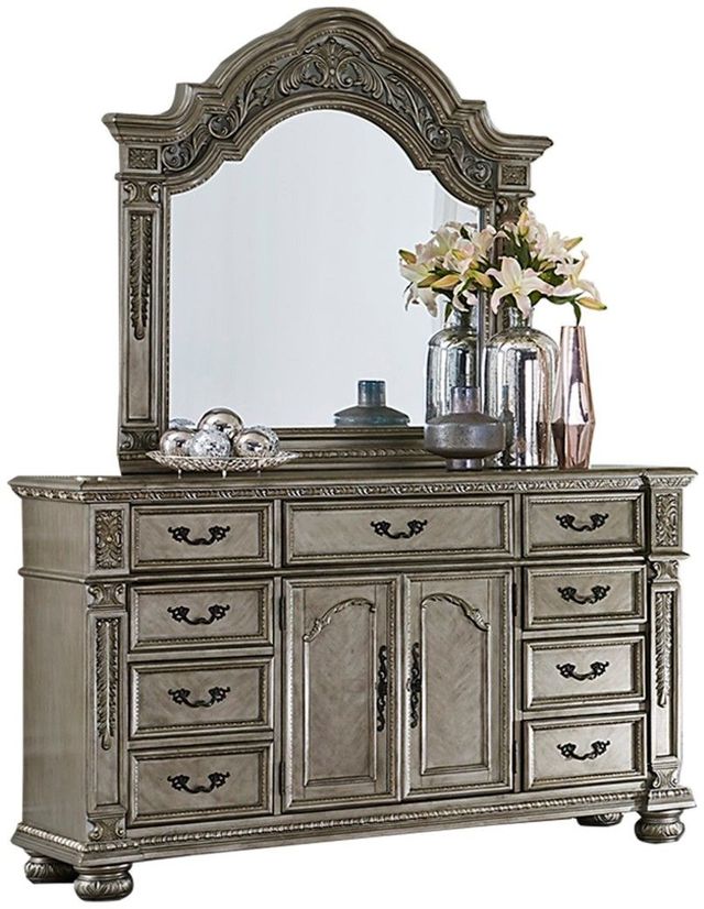 Mazin Furniture Catalonia Platinum Dresser-1