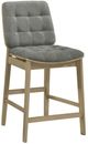 Coaster® Decker 7-Piece Gray/Natural Oak Rectangular Counter Dining Set-5