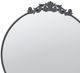 A & B Home Ornate Black Mirror -1