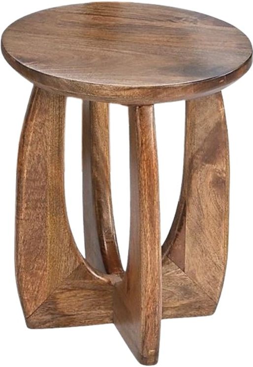 Jaipur Furniture Anette Brown Side Table-0