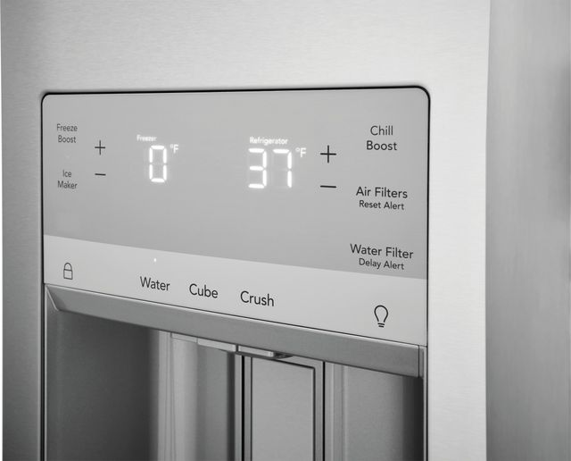 Frigidaire Gallery® 36 in. 21.5 Cu. Ft. Smudge-Proof® Stainless Steel Counter Depth French Door Refrigerator-3