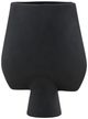 Dovetail Furniture Fianna Black Vase-1