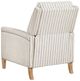 Homelegance® Burton Gray/White Manual Reclining Chair-5
