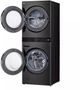 LG Black Steel Electric Laundry Center, 5.0 Cu. Ft. Washer, 7.8 Cu. Ft. Dryer-1