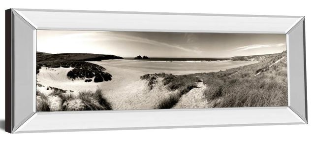 Classy Art The Wind in the Dunes Il by Noah Bay Mirror Framed Wall Art-1
