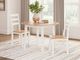 Signature Design by Ashley® Gesthaven 3-Piece Natural/White Dining Table Set-3
