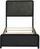 Coaster® Cavelle Black Youth Twin Upholstered Panel Bed-4