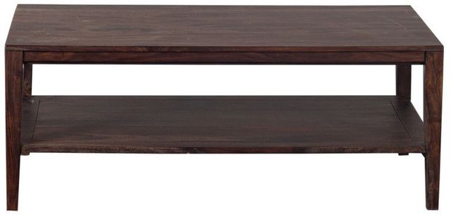Porter International Designs Fall River Walnut Coffee Table-3