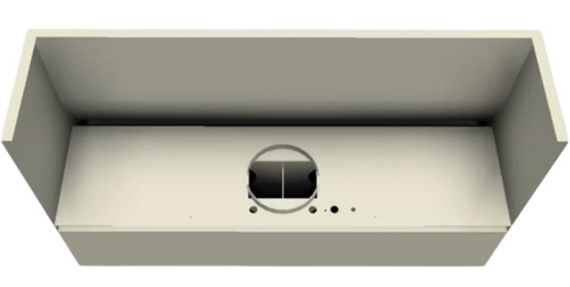 Vent-A-Hood® 48" Biscuit Wall Mounted Range Hood-1