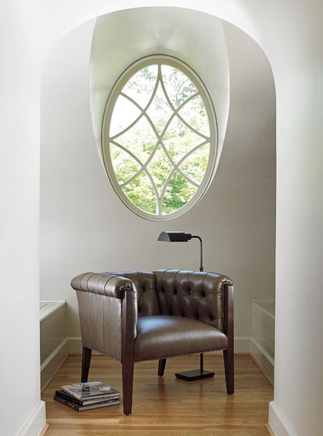 Lexington Home Customizable Oyster Bay Brookville Leather Chair -1