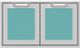 Hestan® AGLP Series 36” Bora Bora Outdoor Double Sealed Pantry-0