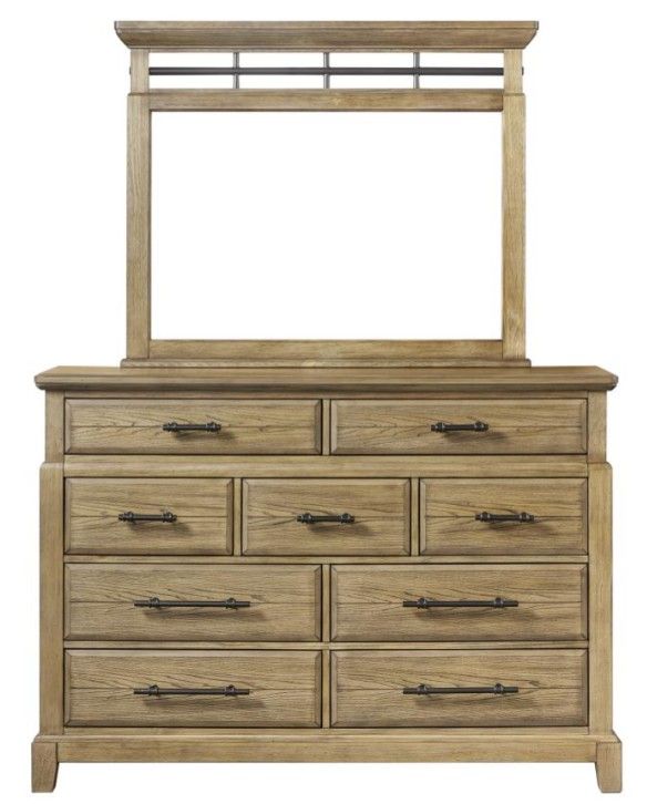 Bernards Bellamy Lane Caramel Dresser-2