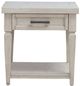 Liberty Furniture Caruso Heights Whitestone End Table-1