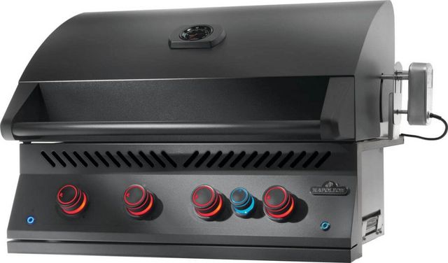 Napoleon 700 Series 5-Burner Matte Black Built In Natural Gas Grill with Infrared Rear Burner-1