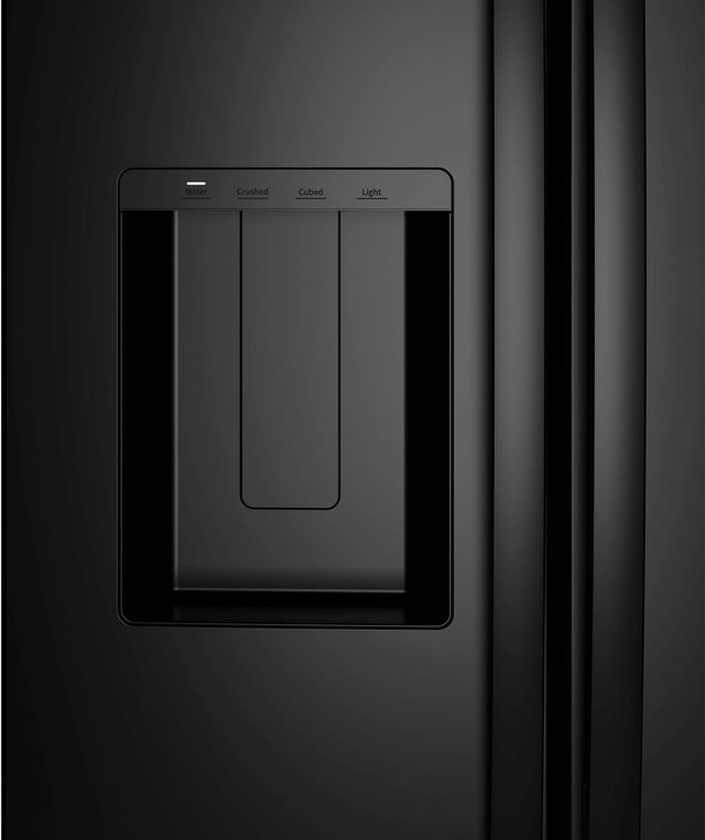 GE® ENERGY STAR® 36" 27.9 Cu. Ft. Black Side-by-Side Refrigerator with Extra Tall Dispenser and In-Door Icemaker-2