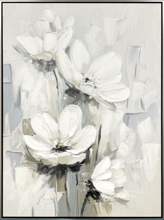 Classy Living Mindful Whispering Blooms I Wall Art-0