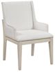 Homelegance® Tundra Antique White/Ivory Arm Chair-0
