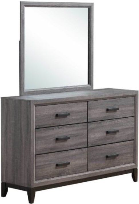 Global Furniture USA Kate Foil Gray Dresser-3