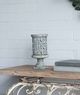 A & B Home Southern Living Dawn Gold Large Candle Holder-5