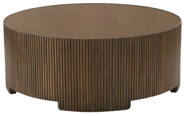 Rowe® Kindred Sesame Alternate Round Cocktail Table -1