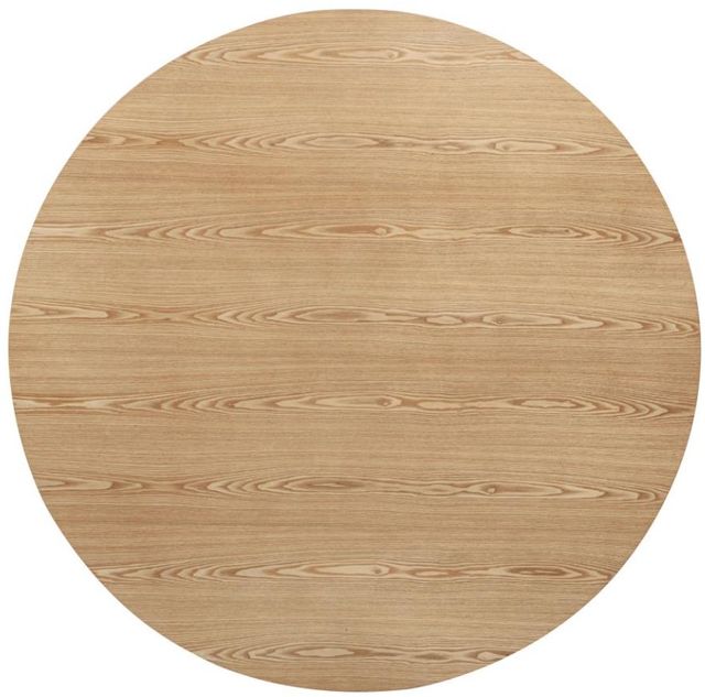 Coaster® Hartville Natural Light Brown Round Dining Table-2