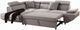 ACME Furniture Jemima 2-Piece Gray Left-Arm Facing Chaise Sectional-2