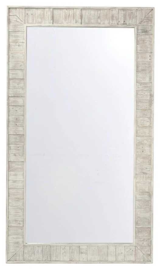 Classic Home Astrid White Floor Mirror-0