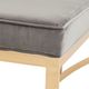 Olliix by Martha Stewart Grey Secor Bench-3