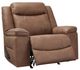 Signature Design by Ashley® Status Check Caramel Manual Rocker Recliner-2