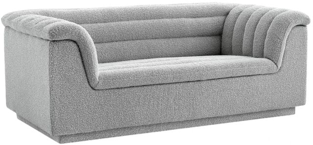 Meridian Furniture Cascade Gray Loveseat-0