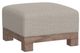 International Furniture Direct Samba Beige Ottoman-0