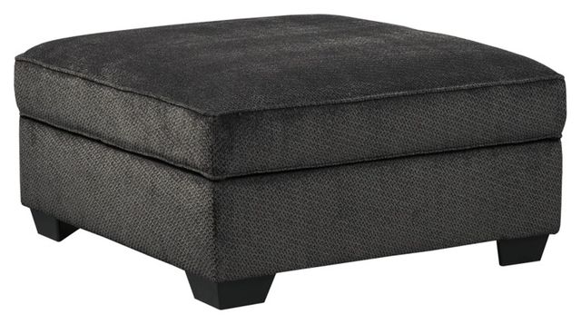 Benchcraft® Charenton Charcoal Storage Ottoman-0
