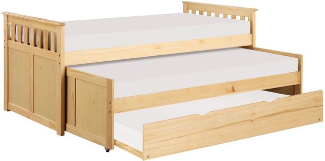 Homelegance® Bartly Natural Youth Twin/Twin Daybed with Twin Trundle-2