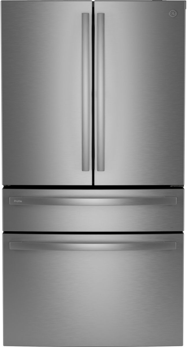 GE Profile™ 36 in. 28.7 Cu. Ft. Fingerprint Resistant Stainless Steel French Door Refrigerator