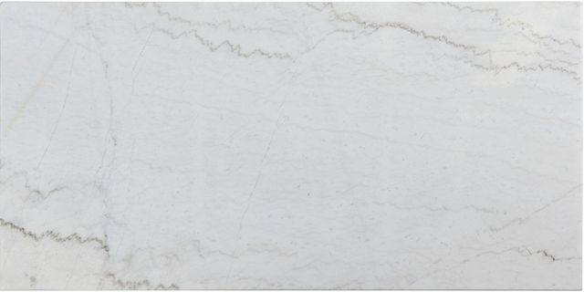 Elements International Greta White Coffee Table with Gray Base-3